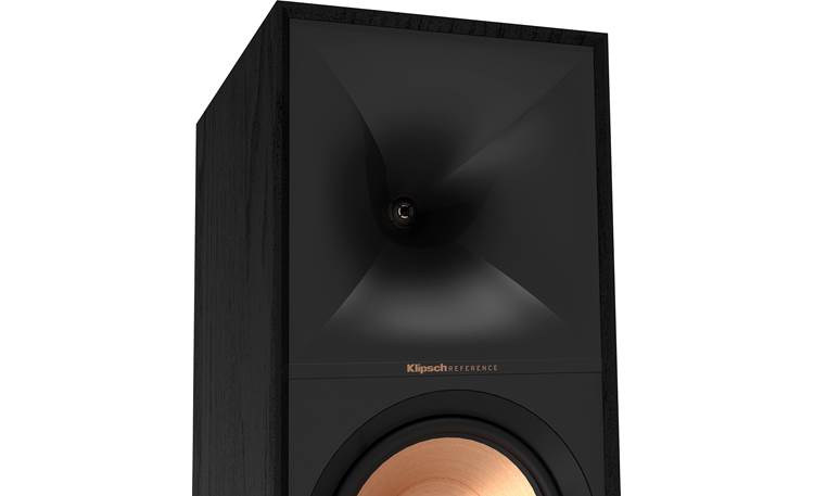 Klipsch Reference R-800F The Tractrix horn's mouth has been widened for a bigger 