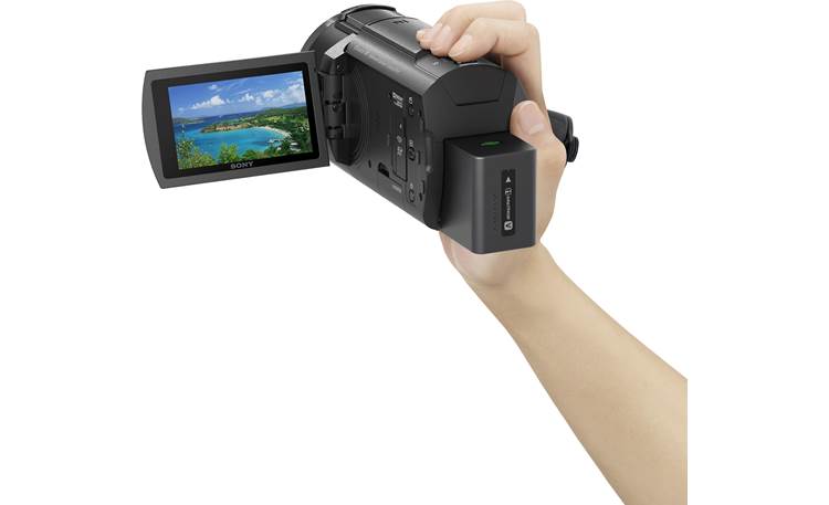 Sony FDR-AX43A Handycam® Flip-out touchscreen