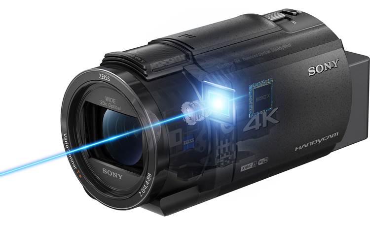 Sony FDR-AX43A Handycam® BIONZ X™ image processing engine for vivid, lifelike images