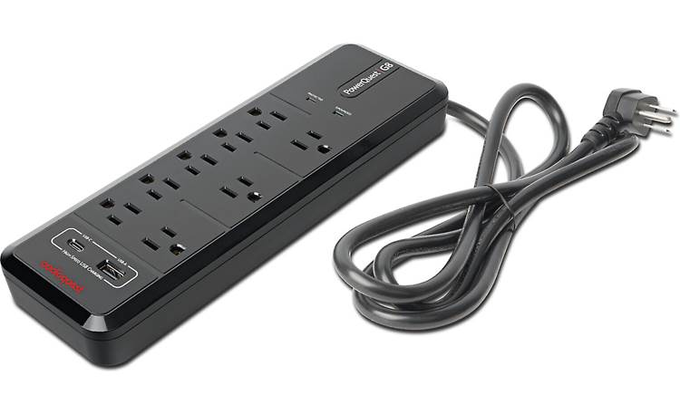 AudioQuest Premium Essentials 2 Kit The G8 surge protector has eight protected outlets for connecting your equipment