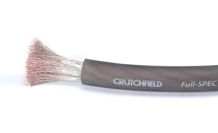 Crutchfield CKD4 copper wire beneath tinned surface 
