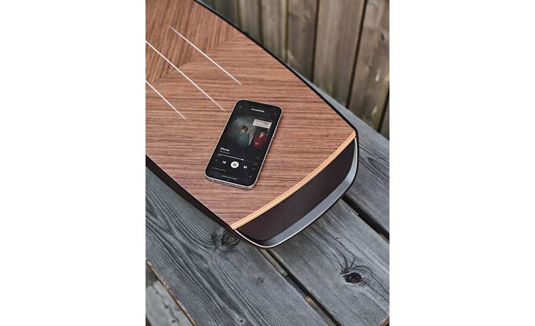 Sonus faber Omnia The Omnia is compatible with a lot of streaming services, making it easy to get your tunes going