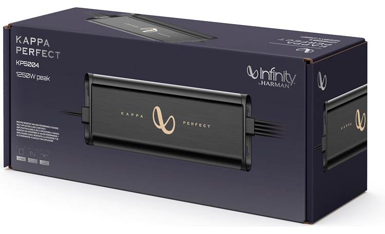 Infinity Kappa Perfect 5004A Compact 4 Channel Powersports Amplifier