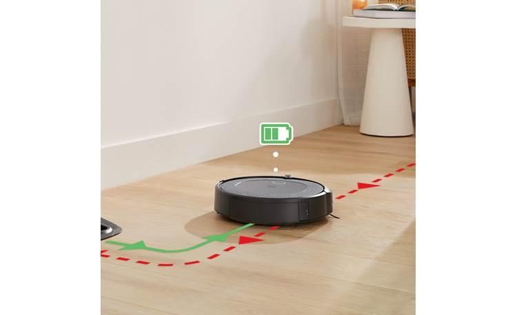 iRobot Roomba Combo™ i5 Returns to its charger automatically when battey is low