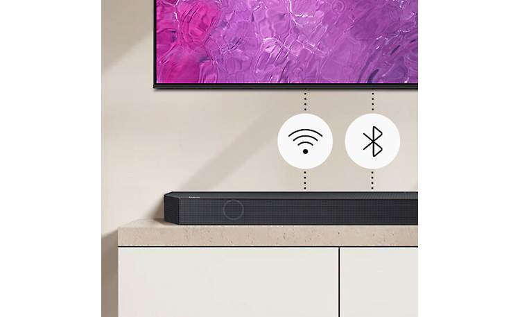 Samsung HW-Q800C Built-in Bluetooth and Wi-Fi