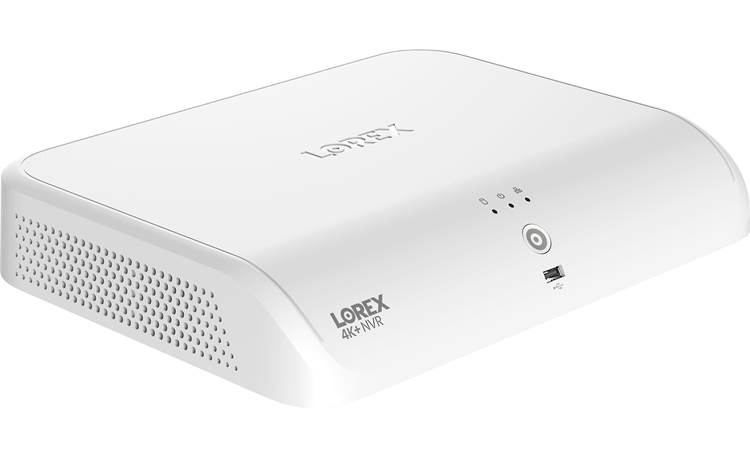 Lorex® 4K+ NVR (Fusion N910 Series) Supports up to eight wired and eight Wi-Fi channels of Lorex cameras