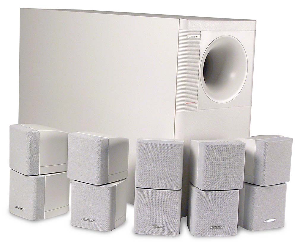 Bose Acoustimass Series Ii White Home Theater Speaker System At