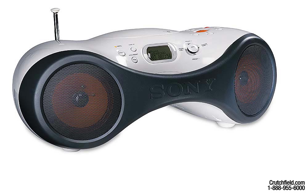 Sony ZSX3CP S2 Sports® MP3 CD/radio boombox at