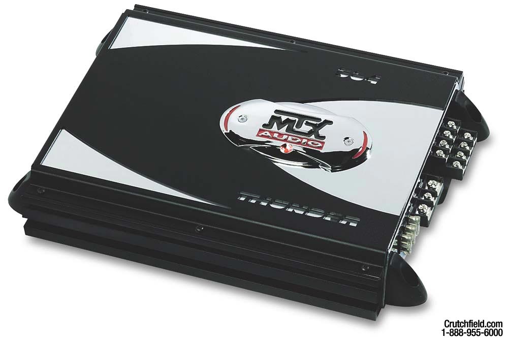 MTX Thunder564 4-channel car amplifier 70 watts RMS x 4 at ... old car wiring harnesses 