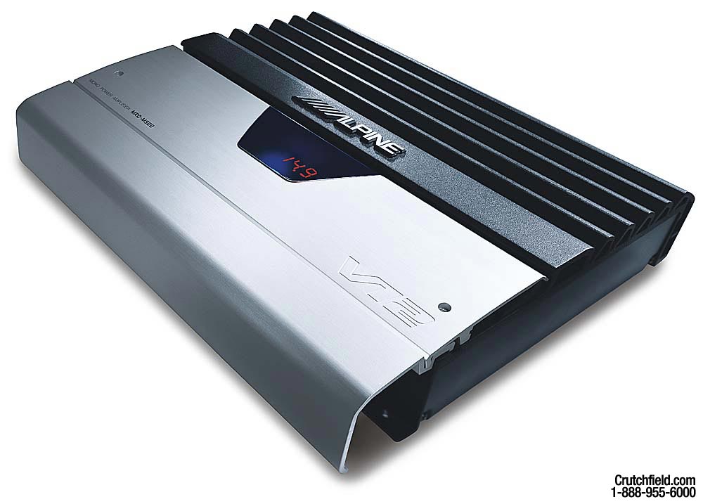 Alpine MRD-M500 250W x 1 Mono Subwoofer Amplifier at Crutchfield.com