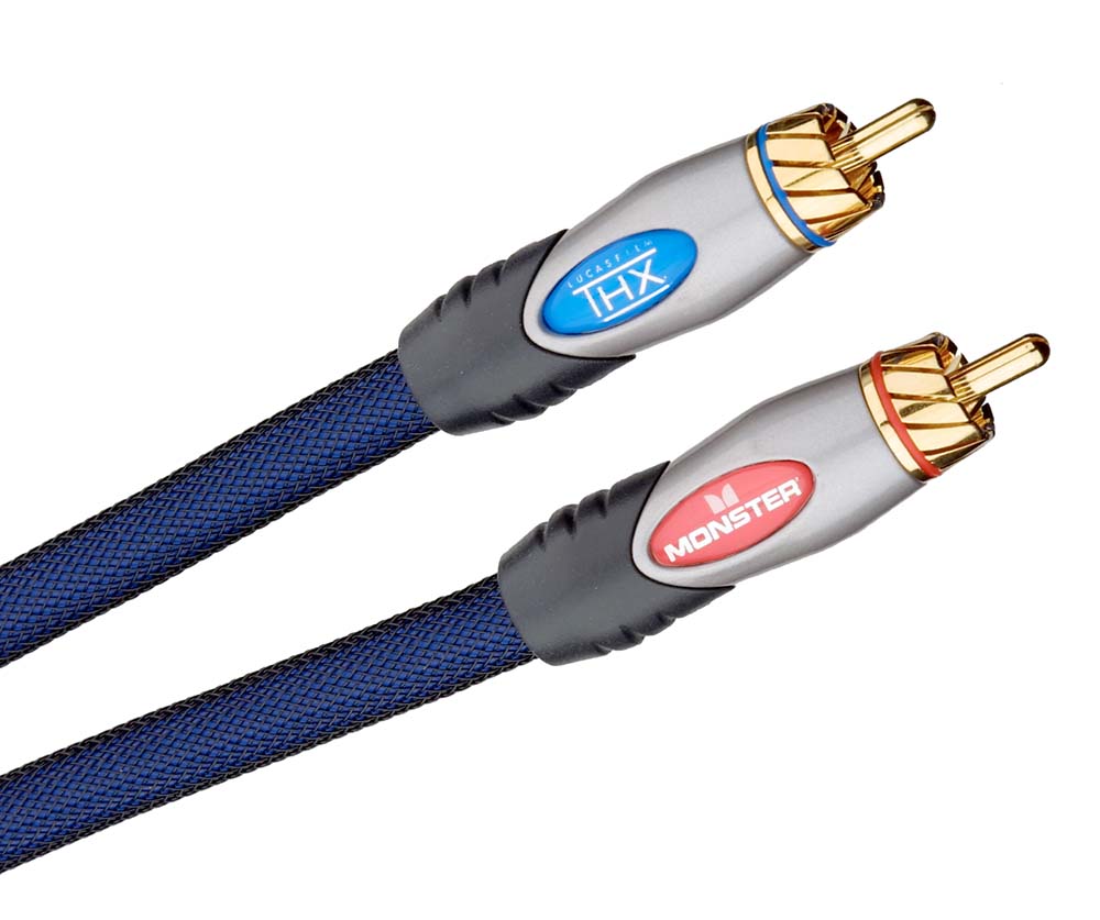 Monster Cable Ultra Series THX® 1000 (4foot) Audio interconnect cable