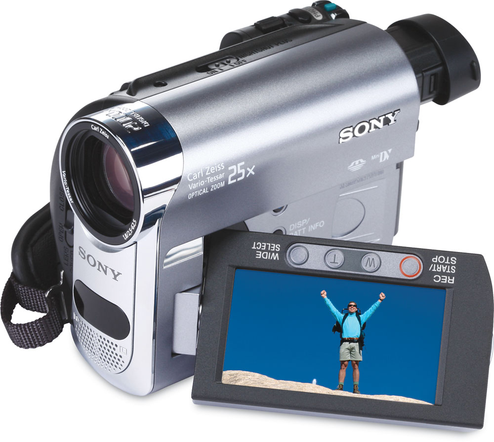 Sony DCR-HC62 Mini DV camcorder with 25X optical zoom at Crutchfield.com