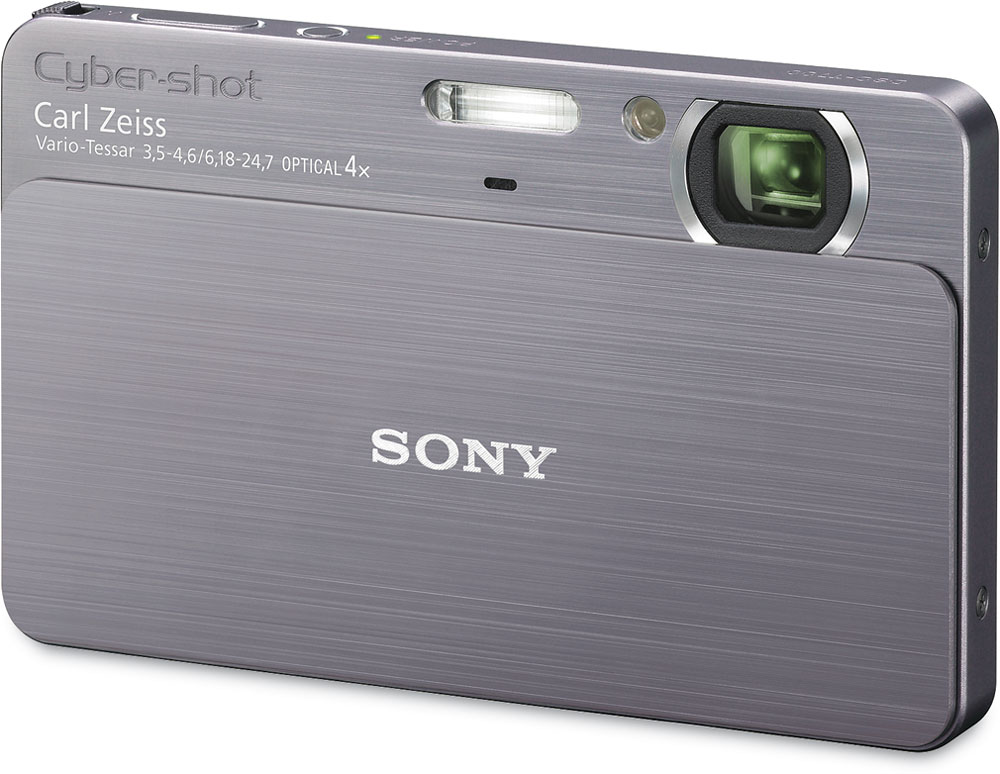 Sony Cyber-shot® DSC-T700 (Gray) 10.1-megapixel digital camera with 4X