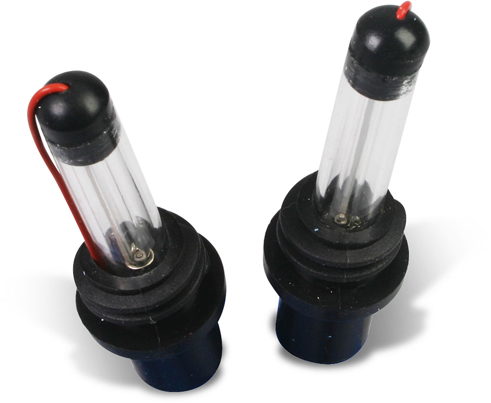 StreetGlow Headlight Strobe Lights (White) Pair of strobes with