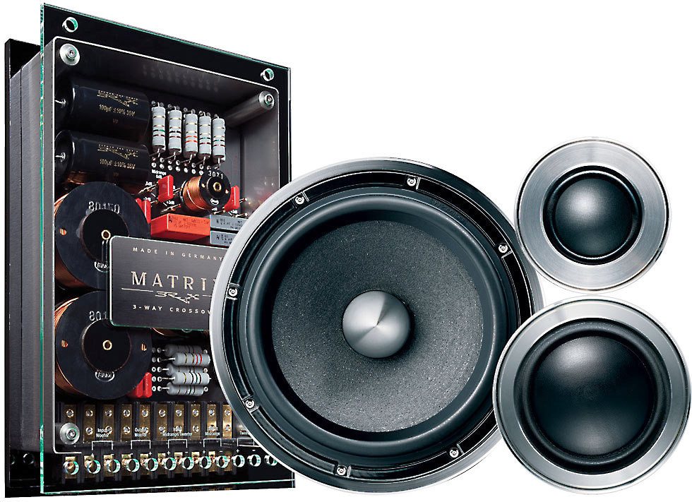 Brax Matrix M3CPP 6-3/4" 3-way Component Speaker System At Crutchfield.com