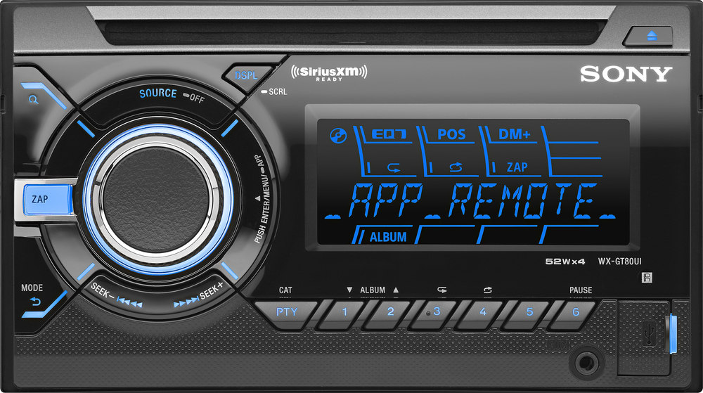 Sony WXGT80UI CD receiver at