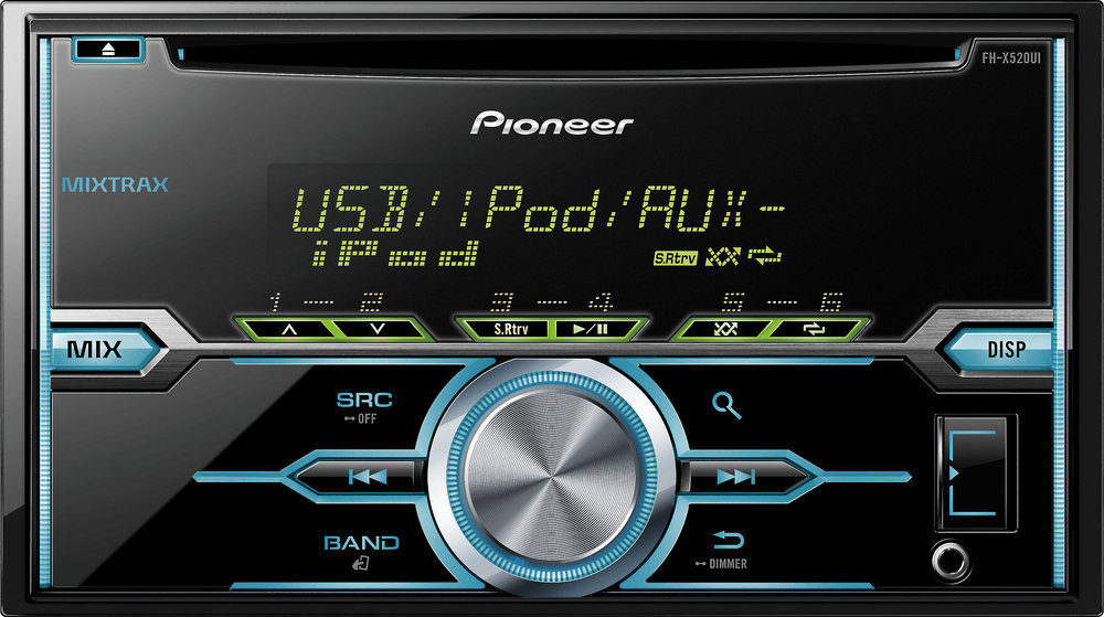 How do I set the clock on my Pioneer CD player?