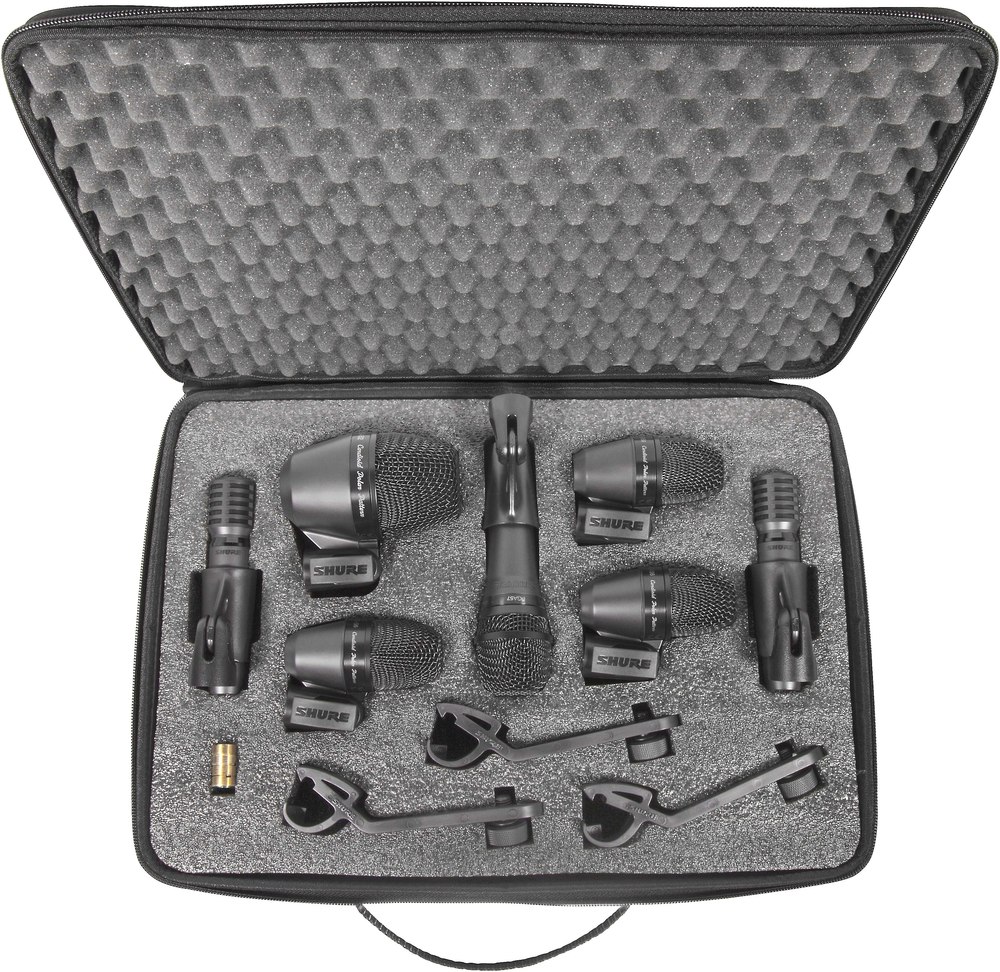 Shure drum kit microphones