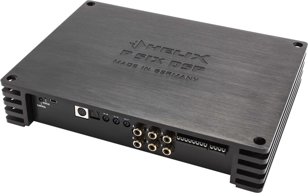 HELIX P SIX DSP MK2 6channel car amplifier with digital signal processing — 120 watts RMS x 6