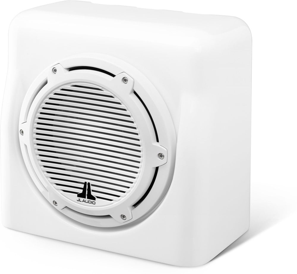 JL Audio FS110W5CGWH Marine subwoofer — fiberglass sealed enclosure