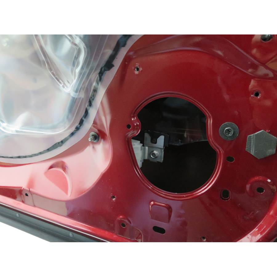 2018 Nissan Titan Front speaker removed
