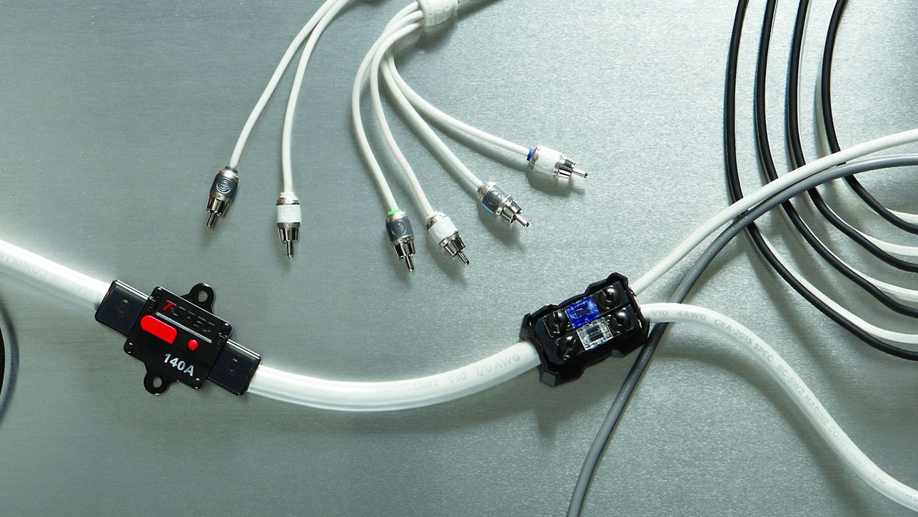 Orion Dual Input Amplifier Adapter Two 0 Gauge to One 0 Gauge Copper Blocks New