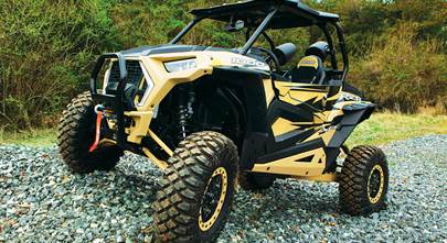 Screaming audio in a 2020 Polaris RZR