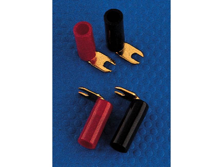 Slates Crimp StreetWires 8-gauge Crimp-on Right Angle Spades 1 Pair at Crutchfield