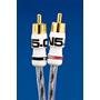 StreetWires Zero Noise 5.0 Stereo RCA Patch Cable Front