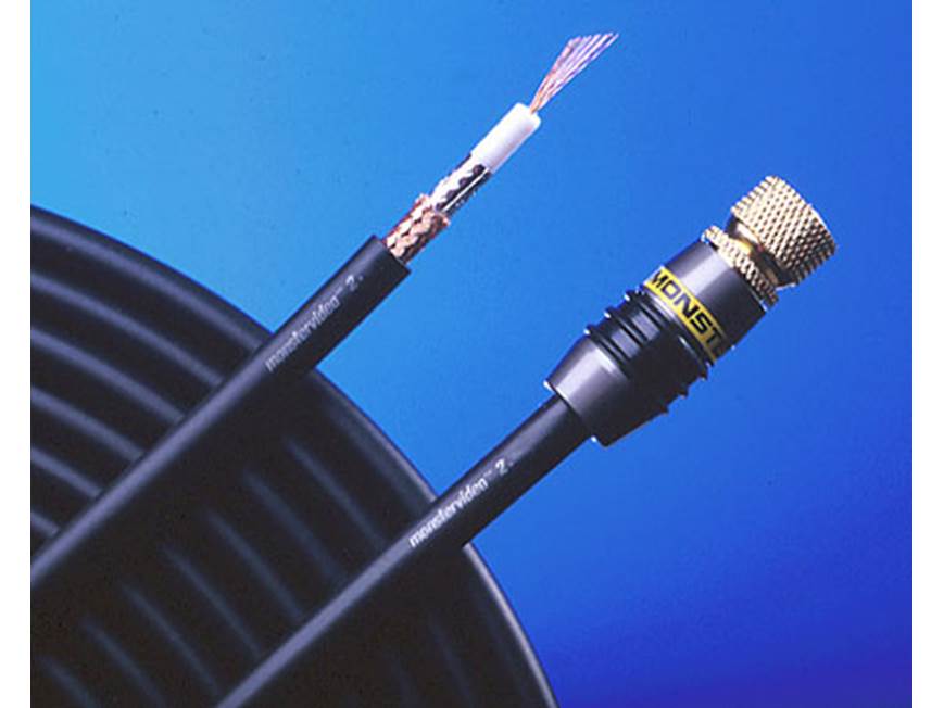Monster Cable Video-2 Coaxial RF Cables (2-meter (6.6-ft.)) with