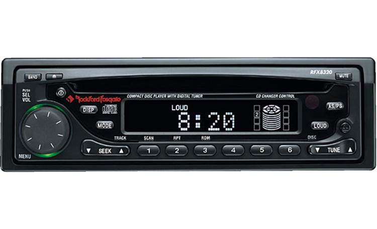 styrte emulering opdragelse Rockford Fosgate RFX8320 CD receiver with CD/MP3 changer controls at  Crutchfield