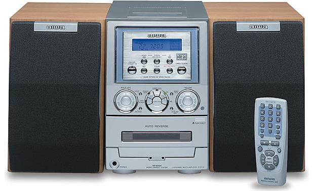 Aiwa Xr M200 Desktop Cd Tape System At Crutchfield