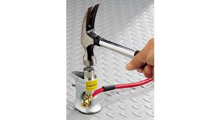 thumbnail image 2 of Install Bay IBHDCRIMP Hammer-Style Wire Crimper – For 1/0 To 8 Gauge AWG Cables 2 of 5