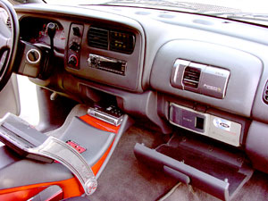 In-dash CD, DVD Discman, TV, CD changer, and MD changer