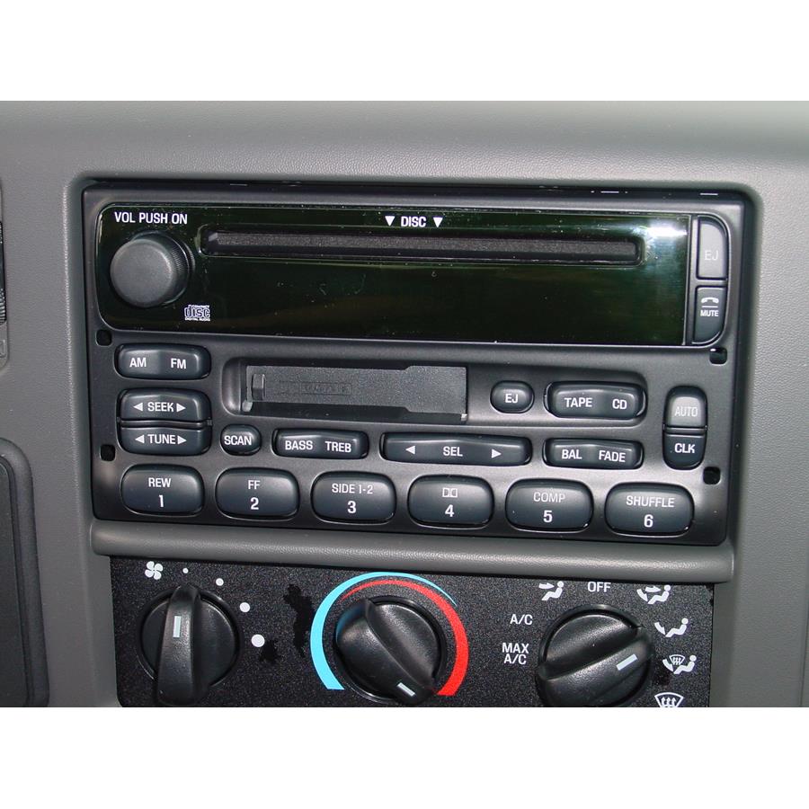 2002 Ford F-350 Factory Radio