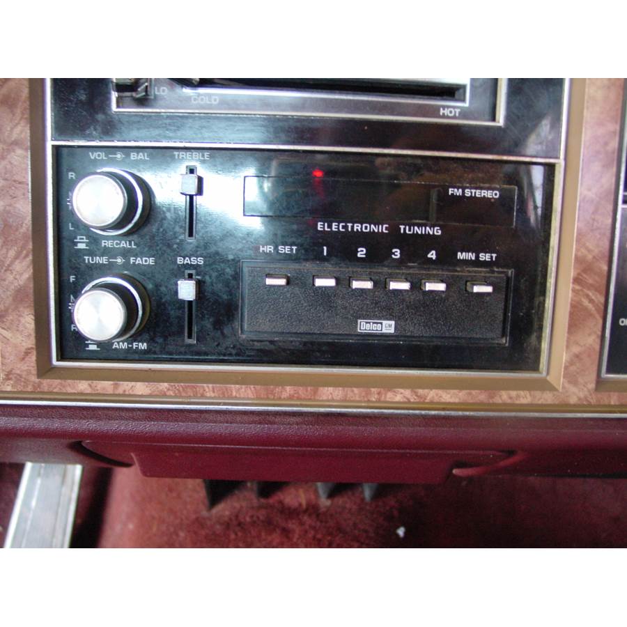 1985 Buick LeSabre Factory Radio