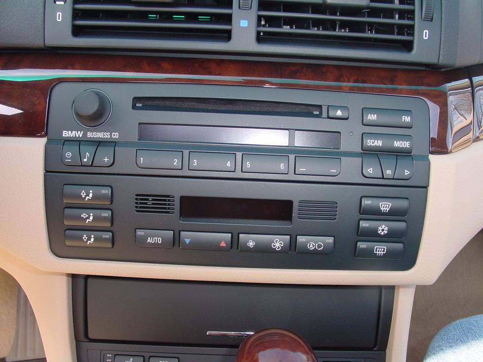 2001 Bmw 325i Radio