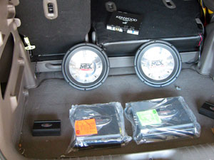 MTX Thunder6000A subs and MTX amps