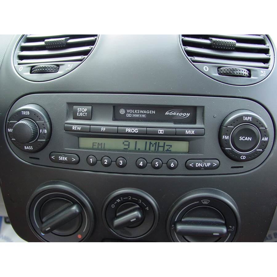 2003 Volkswagen Beetle Other factory radio option