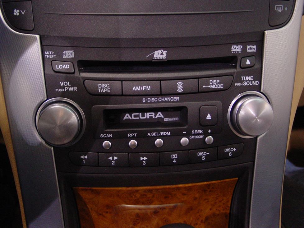 2004-2008 Acura TL Car Audio Profile 2007 acura tl radio wiring diagram 