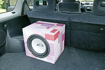 custom single 12 inch subwoofer box