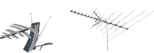 Indoor vs. outdoor antennas
