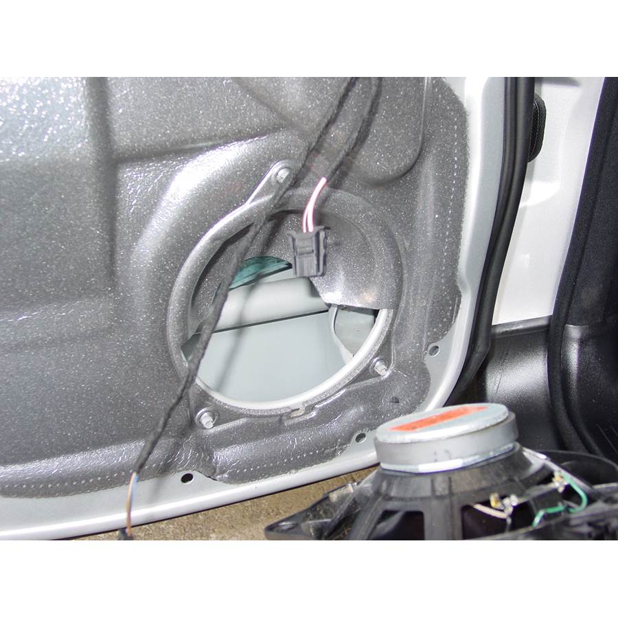 2001 Mercedes-Benz C-Class Rear door speaker removed