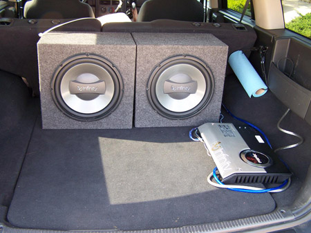 Nice big subwoofers.