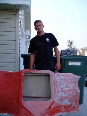 me making enclosure for L7