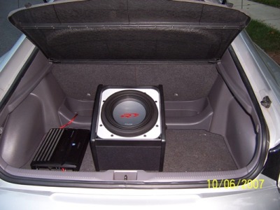 Trunk with Subwoofer