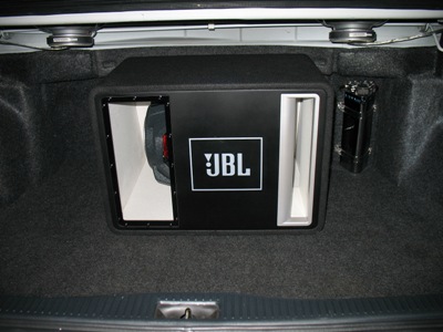 JBL 12 inch Sub in Bandpass Enclosure