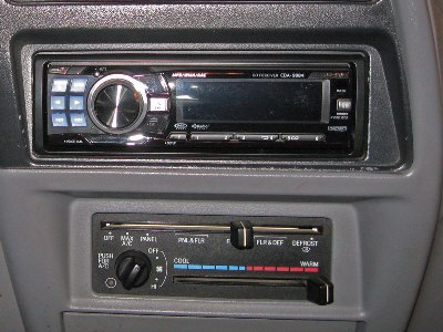 1990 Ford Ranger Cd Player Install