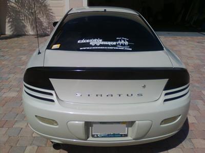 Tinted Tail Lights and Excessive Amperage Decal