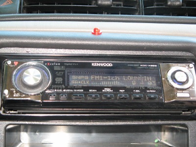 Kenwood receiver.